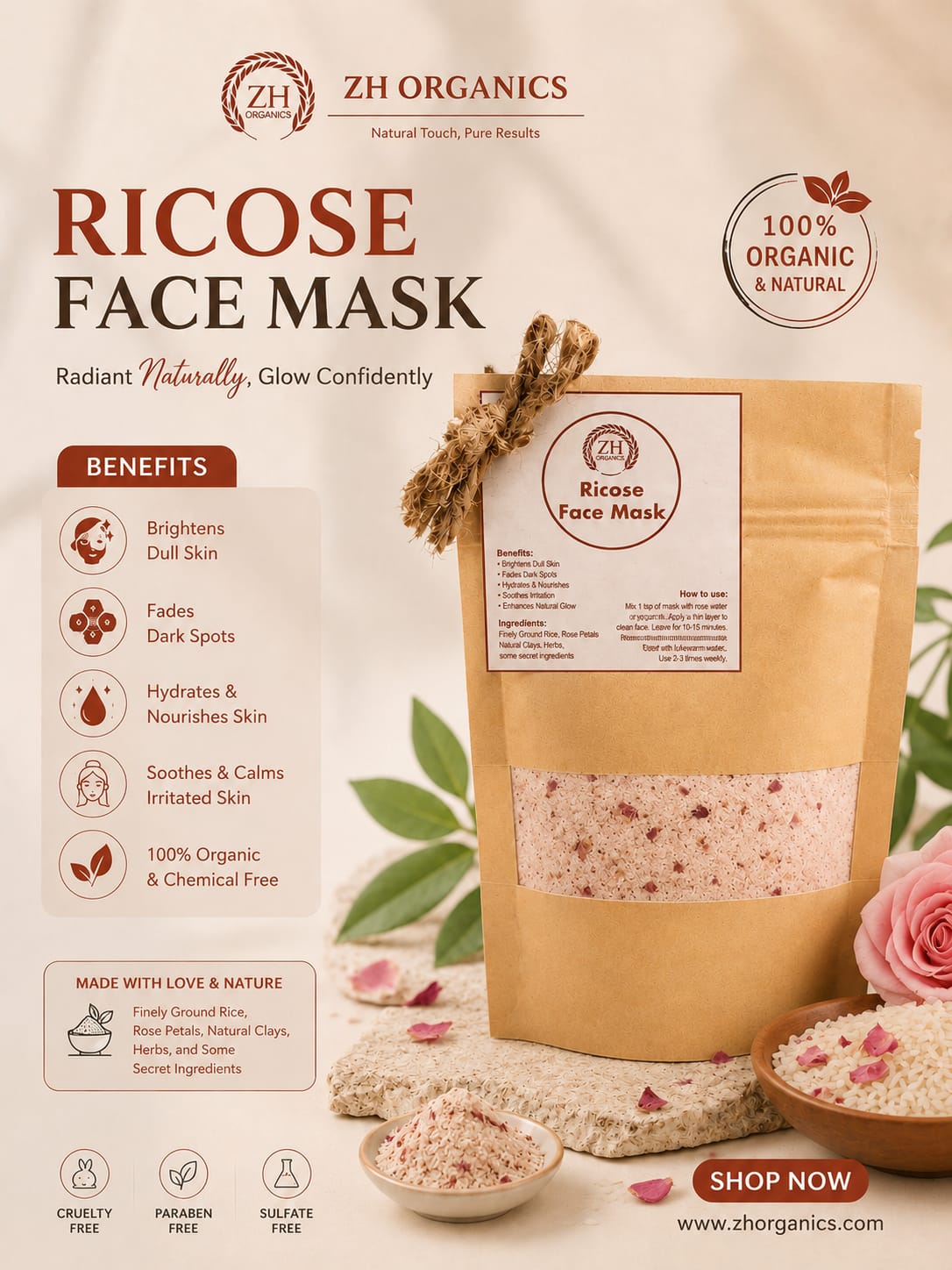 RICOSE FACE MASK