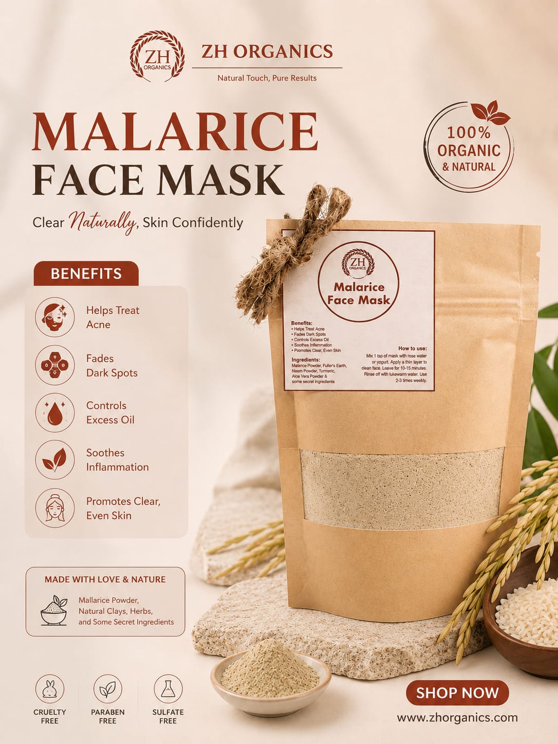 MALARICE FACE MASK