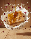 ZH Organics Orange Peel & Rice Handmade Soap